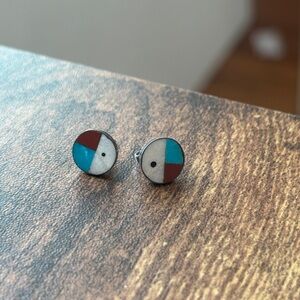 Colorful artsy earrings